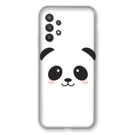 Coque Pour Samsung Galaxy A32 Panda Blanc