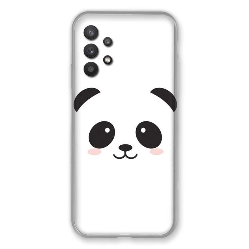 Coque Pour Samsung Galaxy A32 Panda Blanc