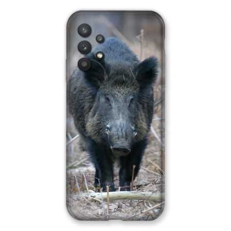 Coque Pour Samsung Galaxy A32 Sanglier Pin