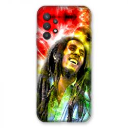 Coque Pour Samsung Galaxy A32 Bob Marley Color