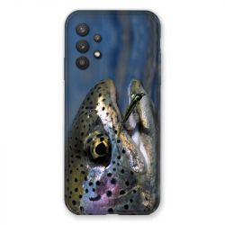 Coque Pour Samsung Galaxy A32 Peche Truite
