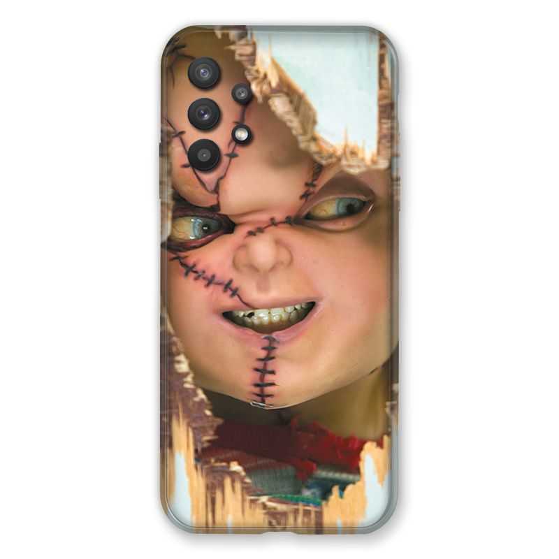 Coque Pour Samsung Galaxy A32 Chucky Blanc