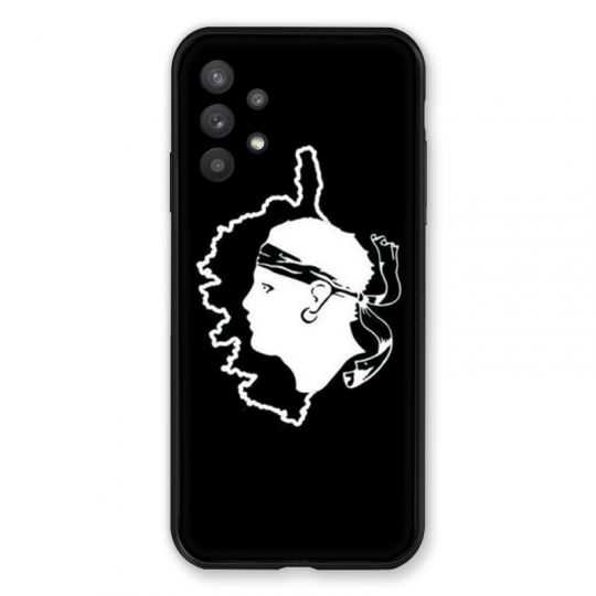 Coque Pour Samsung Galaxy A32 Corse Noir