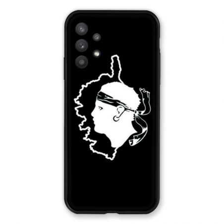 Coque Pour Samsung Galaxy A32 Corse Noir