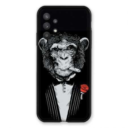 Coque Pour Samsung Galaxy A32 Decale Singe Mafia