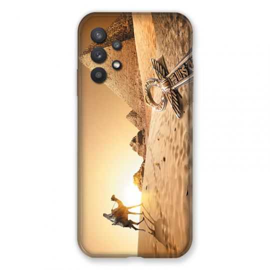 Coque Pour Samsung Galaxy A32 Egypte Chameau