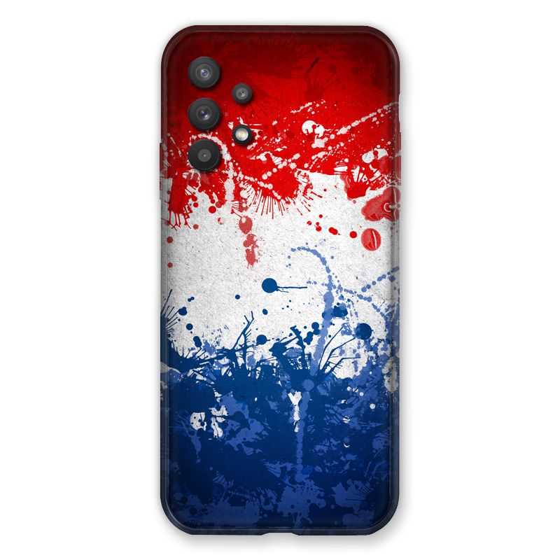 Coque Pour Samsung Galaxy A32 France Eclaboussure