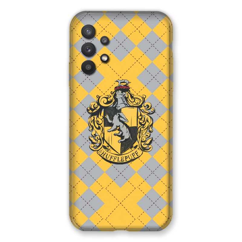 Coque Pour Samsung Galaxy A32 WB License Harry Potter Hufflepuff