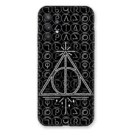 Coque Pour Samsung Galaxy A32 WB License Harry Potter Triangle noir