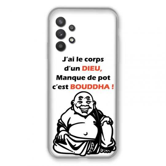 Coque Pour Samsung Galaxy A32 Humour Bouddha