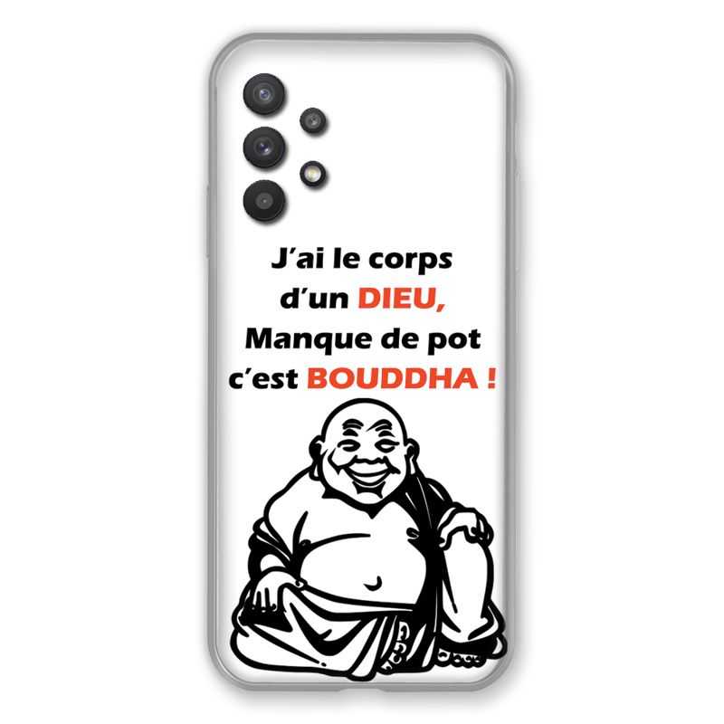 Coque Pour Samsung Galaxy A32 Humour Bouddha