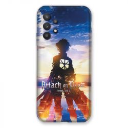Coque Pour Samsung Galaxy A32 Manga Attaque Titans Soleil