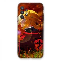 Coque Pour Samsung Galaxy A32 Manga Fullmetal Alchemist Rouge
