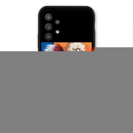 Coque Pour Samsung Galaxy A32 Manga My Hero Academia Noir