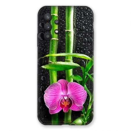 Coque Pour Samsung Galaxy A32 Orchidee Bambou