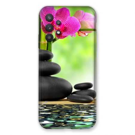 Coque Pour Samsung Galaxy A32 Orchidee Eau