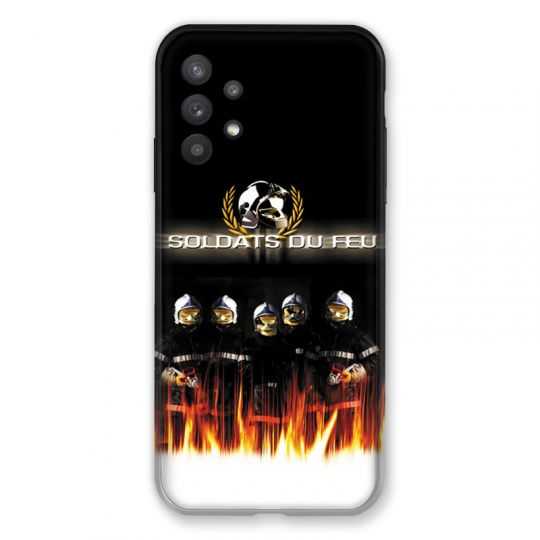 Coque Pour Samsung Galaxy A32 Pompier Soldat