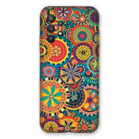 Coque Pour Samsung Galaxy A32 Psychedelic Roue