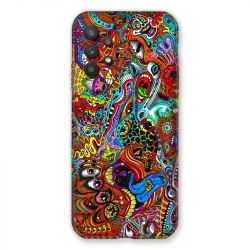 Coque Pour Samsung Galaxy A32 Psychedelic Yeux