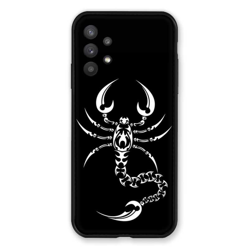 Coque Pour Samsung Galaxy A32 Scorpion Noir