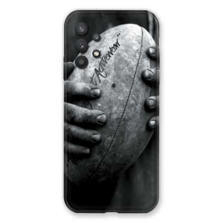 Coque Pour Samsung Galaxy A32 Rugby Ballon Vintage