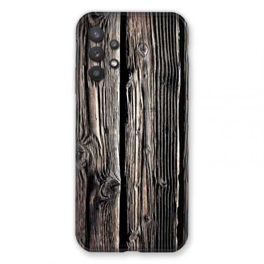 Coque Pour Samsung Galaxy A32 Texture Bois