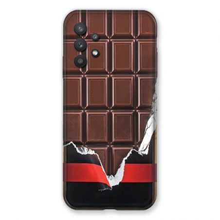 Coque Pour Samsung Galaxy A32 Trompe Oeil Chocolat