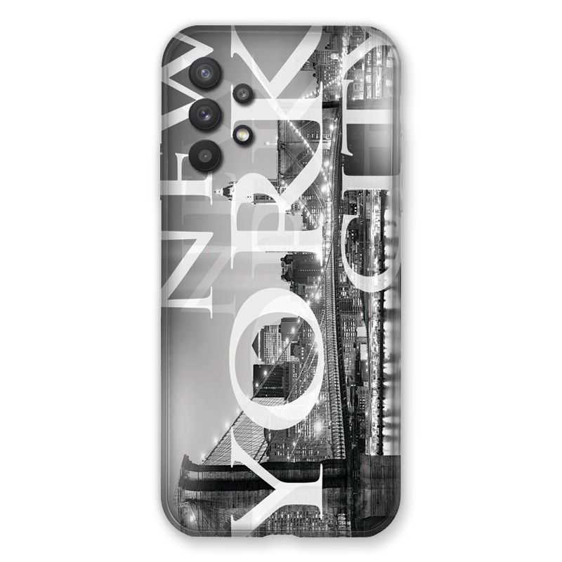 Coque Pour Samsung Galaxy A32 Amerique USA New York
