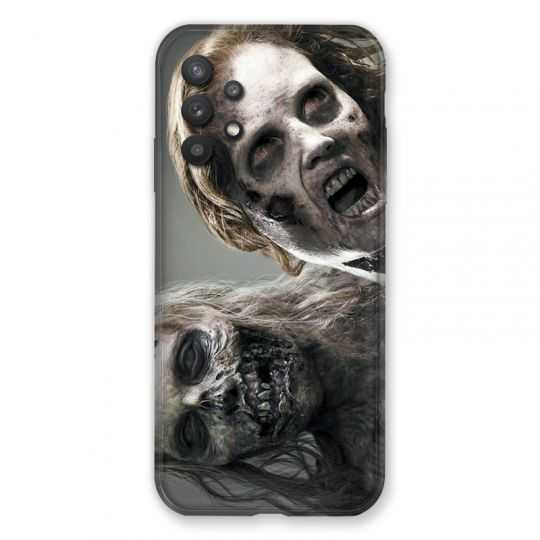 Coque Pour Samsung Galaxy A32 Zombie Blanc
