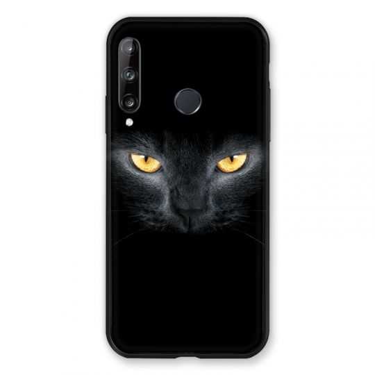 Coque Pour Huawei P40 Lite E Chat Noir