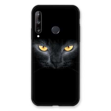 Coque Pour Huawei P40 Lite E Chat Noir