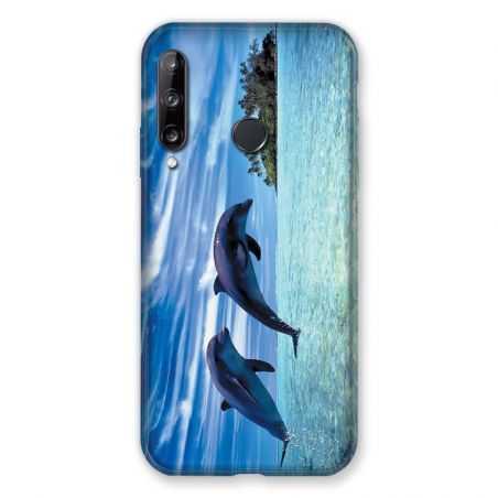 Coque Pour Huawei P40 Lite E Dauphin Ile