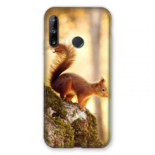 Coque Pour Huawei P40 Lite E Ecureuil Bois
