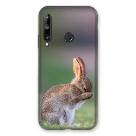 Coque Pour Huawei P40 Lite E Lapin Marron