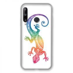 Coque Pour Huawei P40 Lite E Animaux Maori Salamandre Color