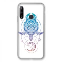 Coque Pour Huawei P40 Lite E Animaux Maori Tortue Color