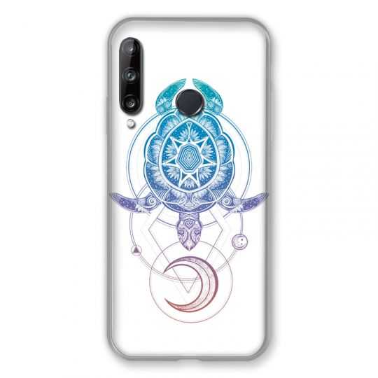 Coque Pour Huawei P40 Lite E Animaux Maori Tortue Color