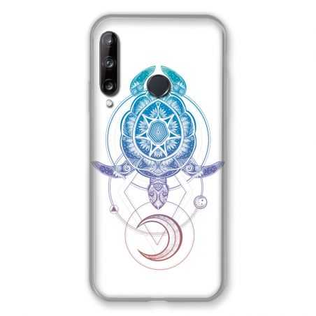 Coque Pour Huawei P40 Lite E Animaux Maori Tortue Color