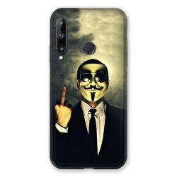 Coque Pour Huawei P40 Lite E Anonymous Doigt