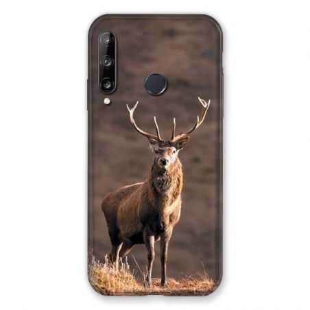 Coque Pour Huawei P40 Lite E Chasse Chevreuil Blanc