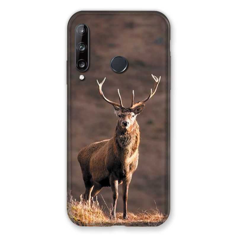Coque Pour Huawei P40 Lite E Chasse Chevreuil Blanc