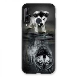 Coque Pour Huawei P40 Lite E Chien Reflet