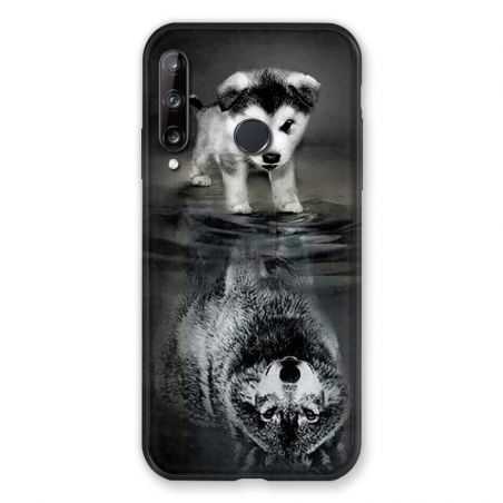Coque Pour Huawei P40 Lite E Chien Reflet