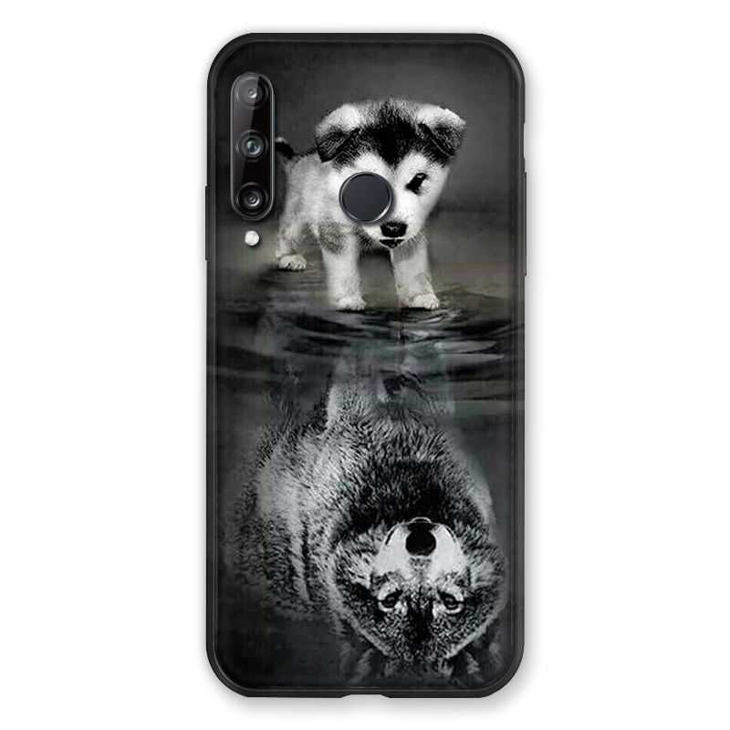 Coque Pour Huawei P40 Lite E Chien Reflet