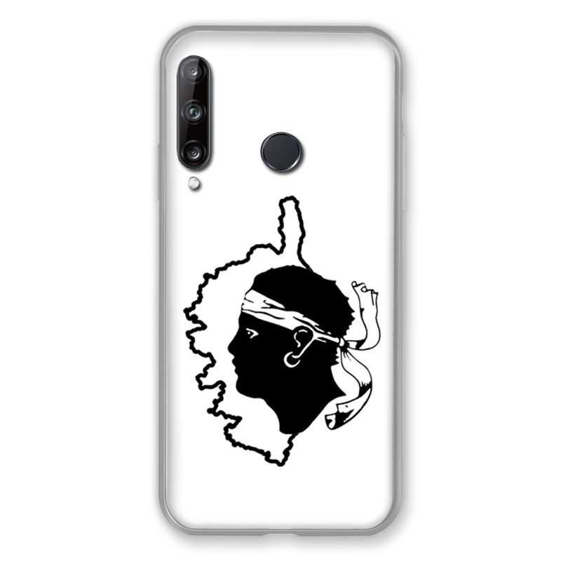 Coque Pour Huawei P40 Lite E Corse Blanc