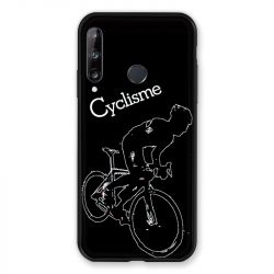 Coque Pour Huawei P40 Lite E Cyclisme Ombre Blanche