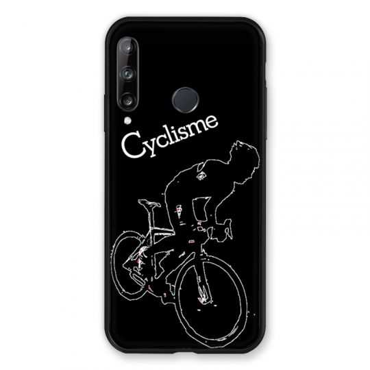 Coque Pour Huawei P40 Lite E Cyclisme Ombre Blanche