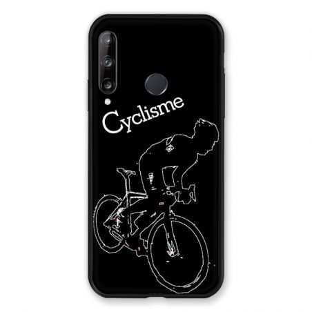 Coque Pour Huawei P40 Lite E Cyclisme Ombre Blanche