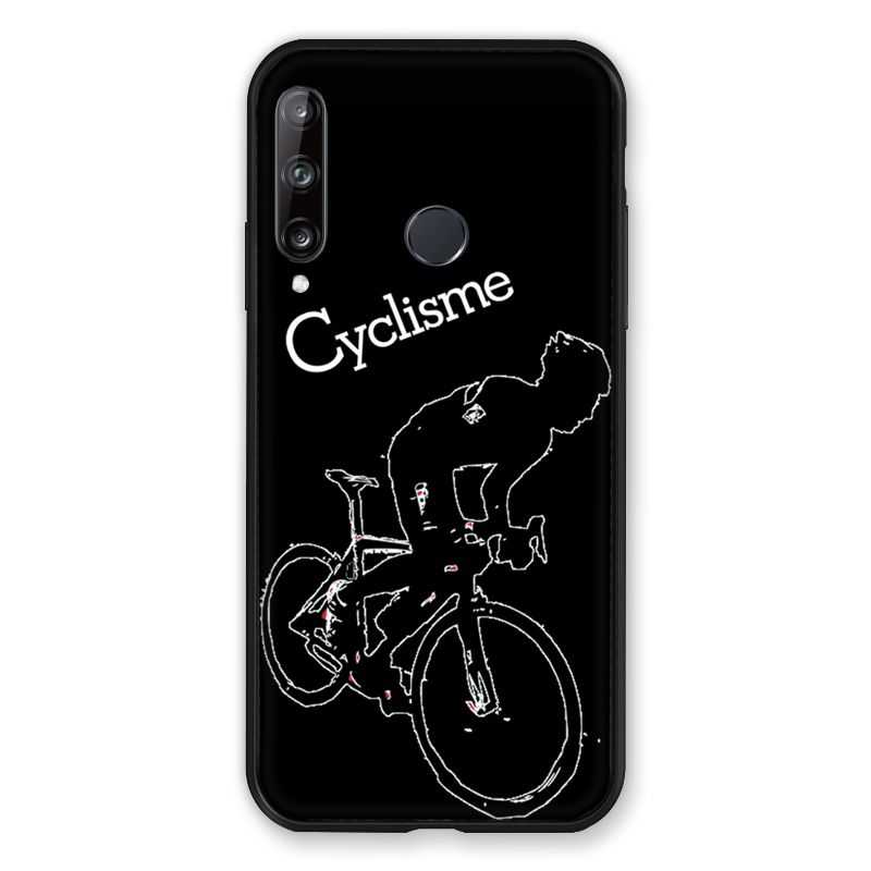 Coque Pour Huawei P40 Lite E Cyclisme Ombre Blanche