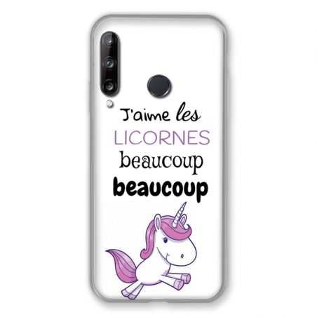 Coque Pour Huawei P40 Lite E Decale Licornes